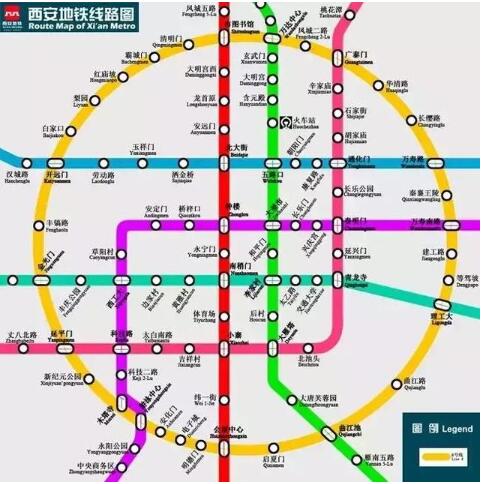 西安地铁最新版规划图揭晓，未来交通蓝图探秘