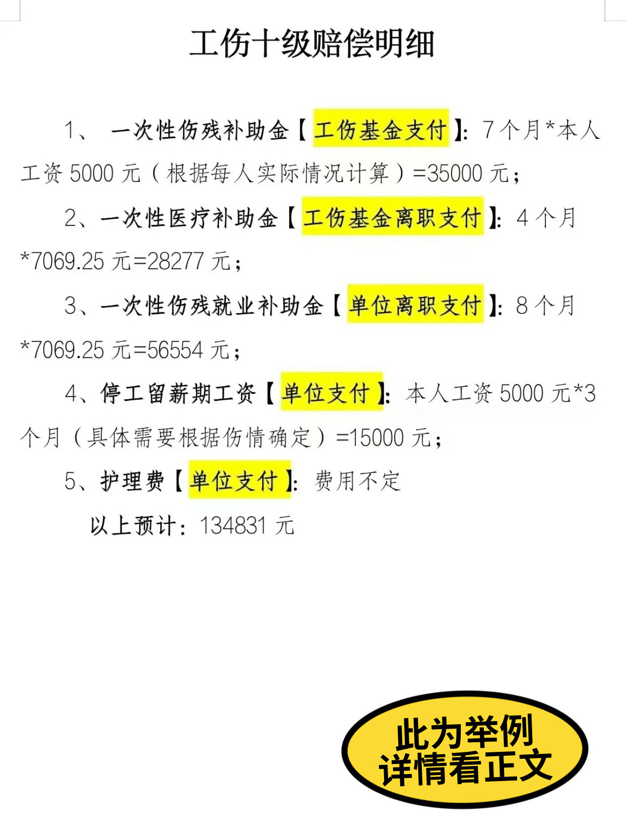 最新十级伤残赔偿标准详解