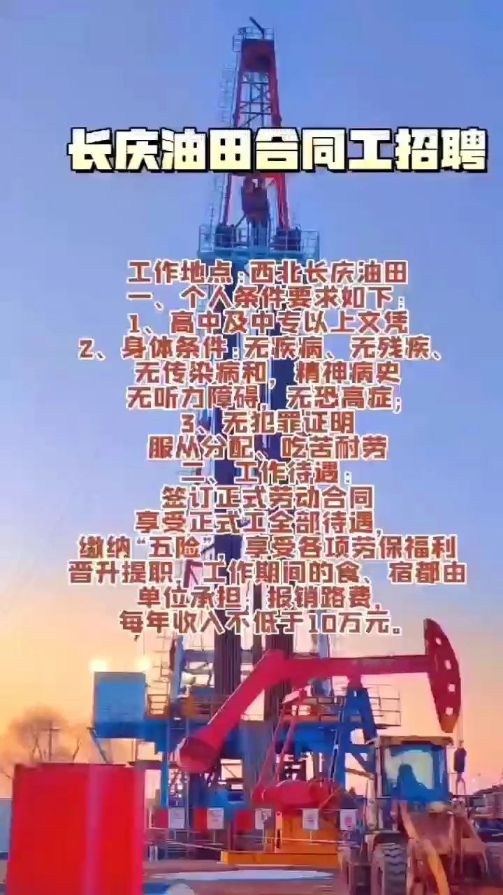 科技引领未来，油田招工最新信息，开启油田新纪元招聘活动！