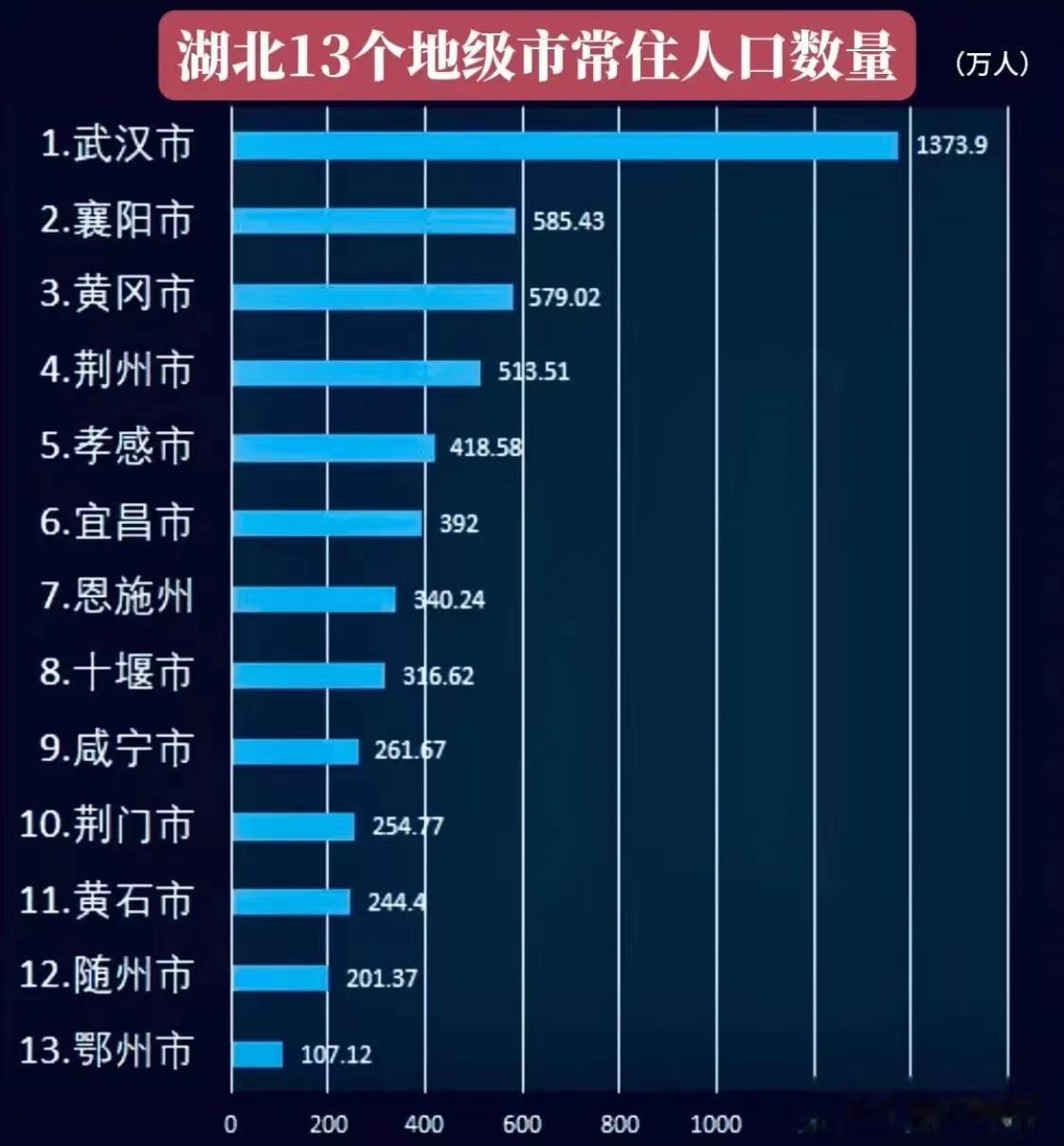 荆州最新人口概况概览